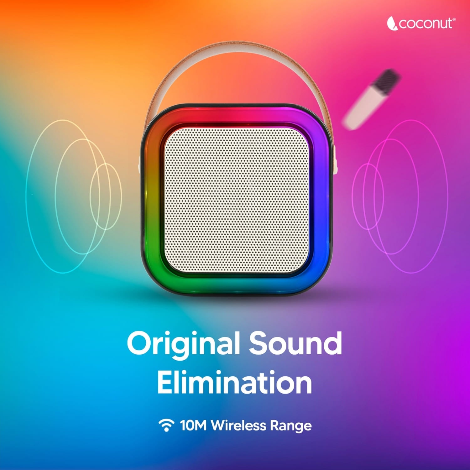 BILLY RGB Karaoke Speaker with Wireless Microphone